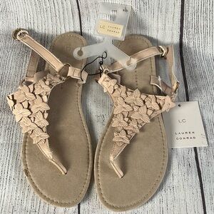 LC Lauren Conrad Blush Pink Sandals